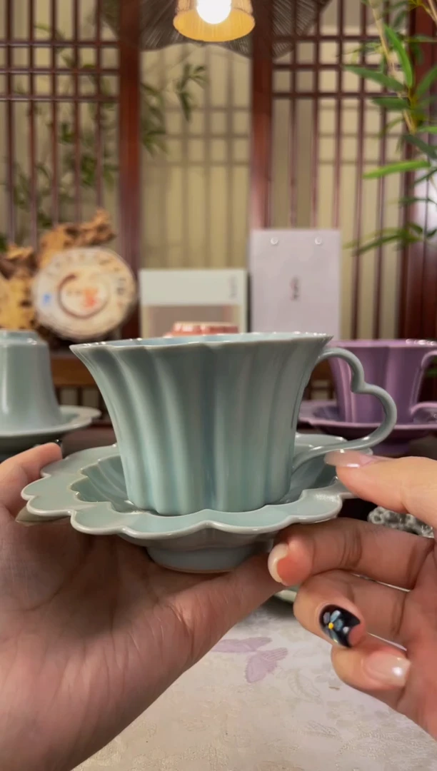 北溪堂-天青色岱烨茶咖杯