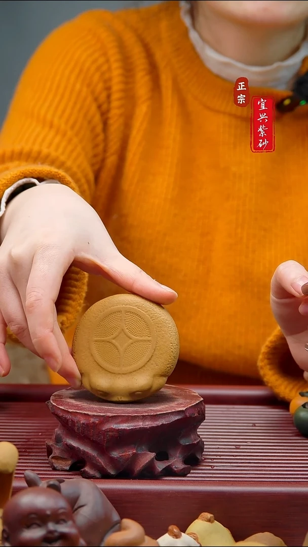 紫砂茶宠宜兴紫砂茶宠摆件