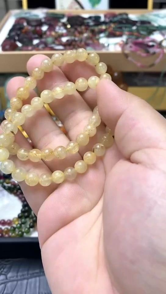 发晶手链未镶嵌手链7