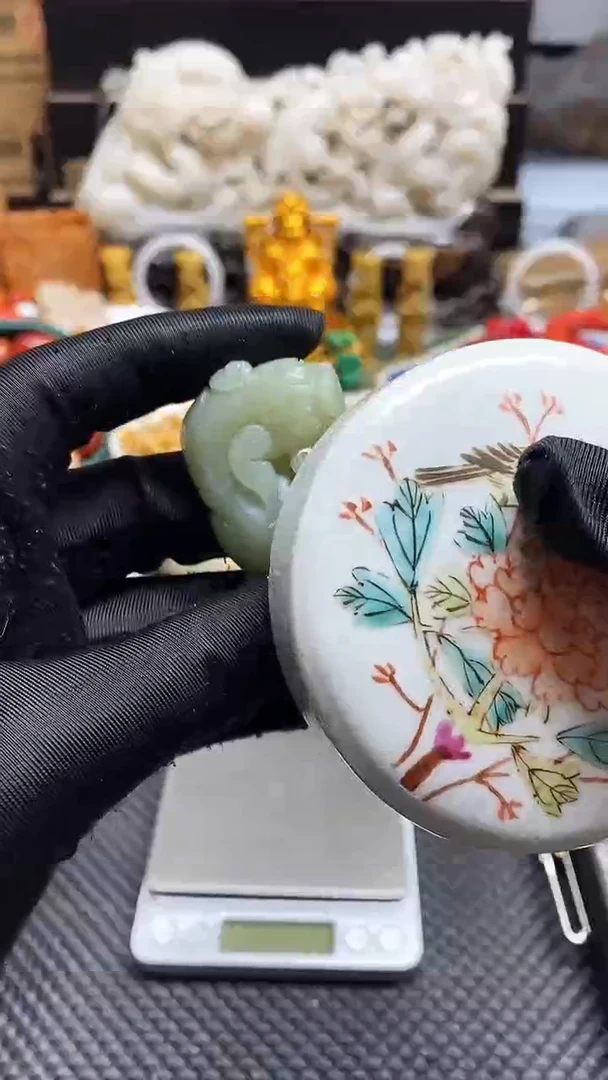 【闪购商品】瓷片瓷片瓷器 摆件1个