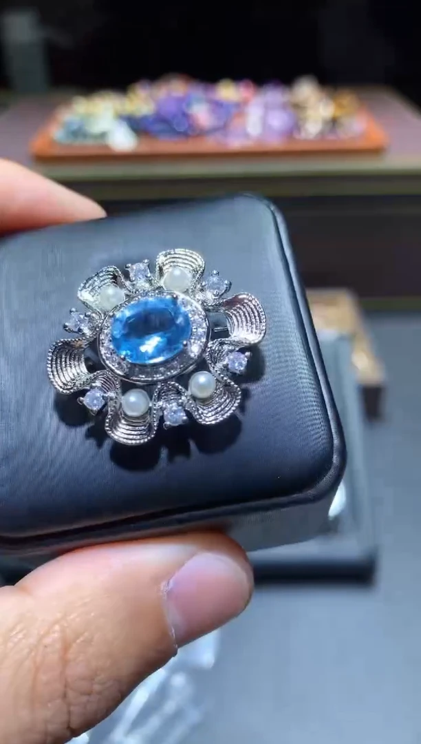 【闪购商品】托帕石胸针未镶嵌H93【多样性发其一】