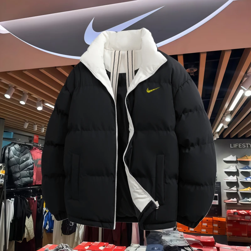 一折专区/奥特莱斯/男士棉袄保暖棉服短款面包服休闲立领宽松棉衣