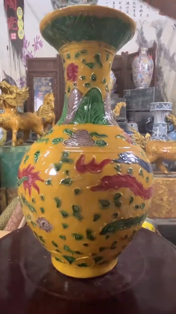 摆件现代陶瓷摆O