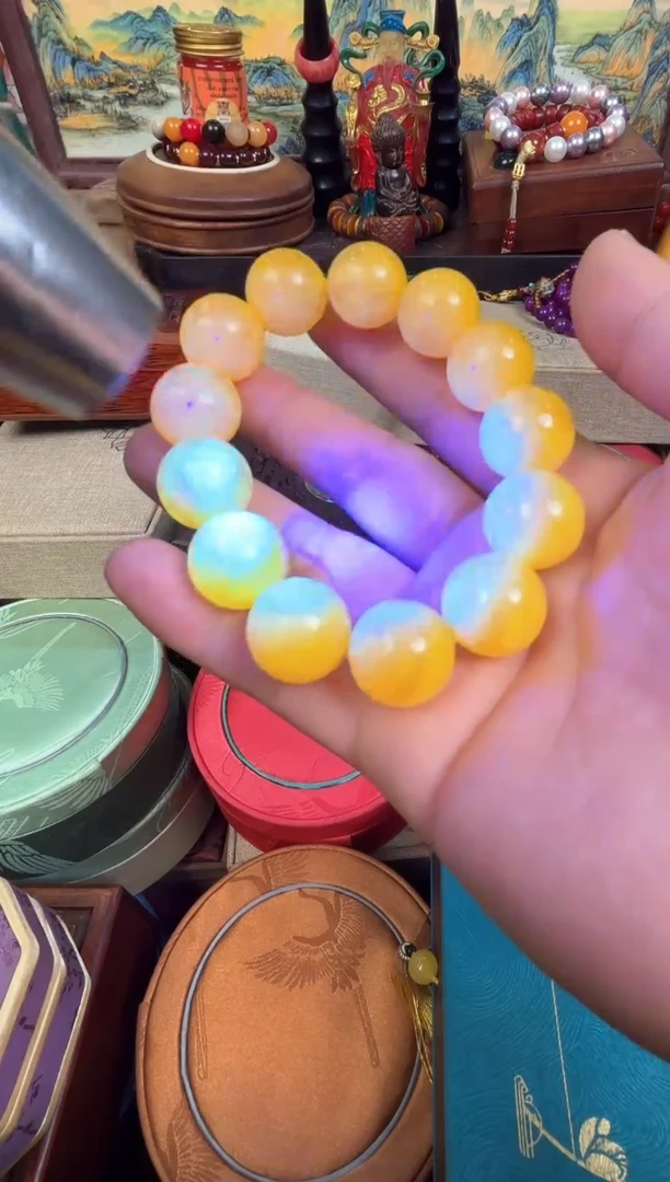 【闪购商品】蜜蜡手链未镶嵌琳专属哈哈哈哈哈哈