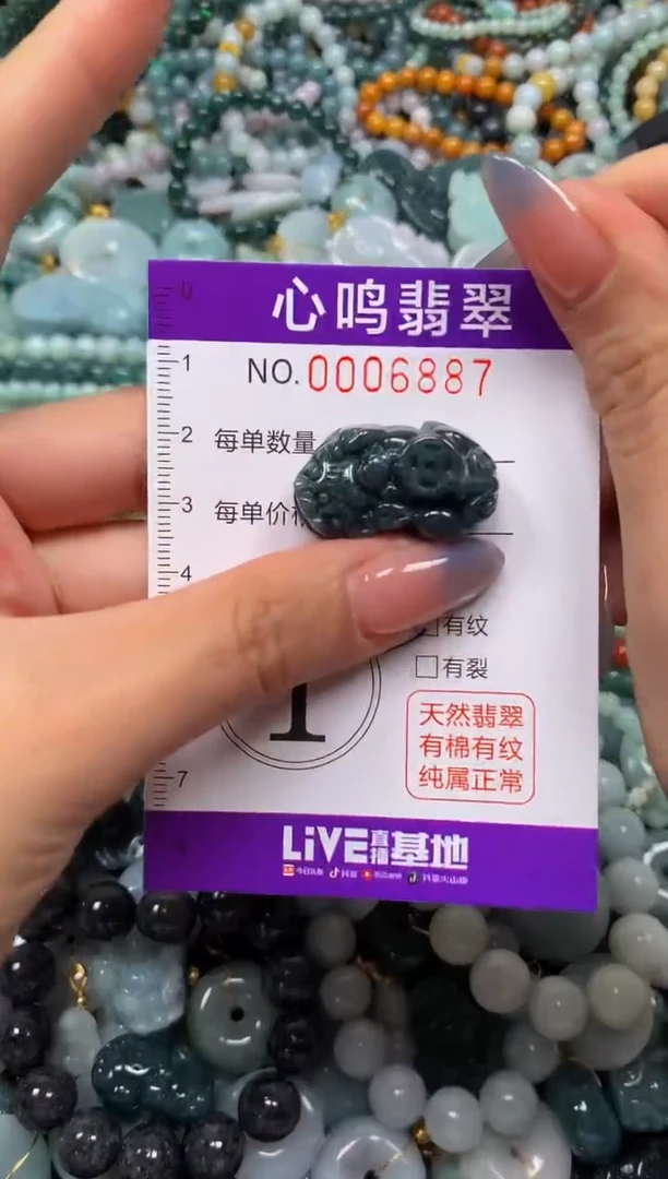 颈饰未镶嵌翡翠闪购006887