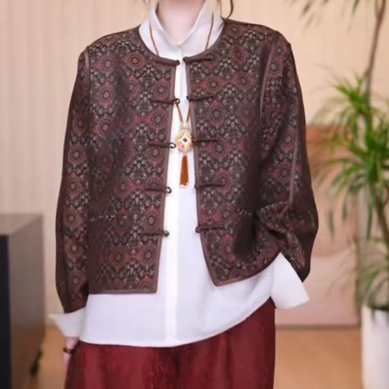 B【凝露】新中式百搭气质显瘦时尚腔调复古设计汉服外套