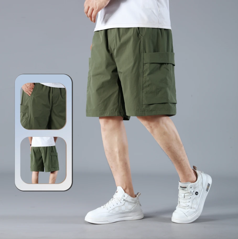 时尚夏季新款百搭户外潮流运动多口袋休闲裤5821