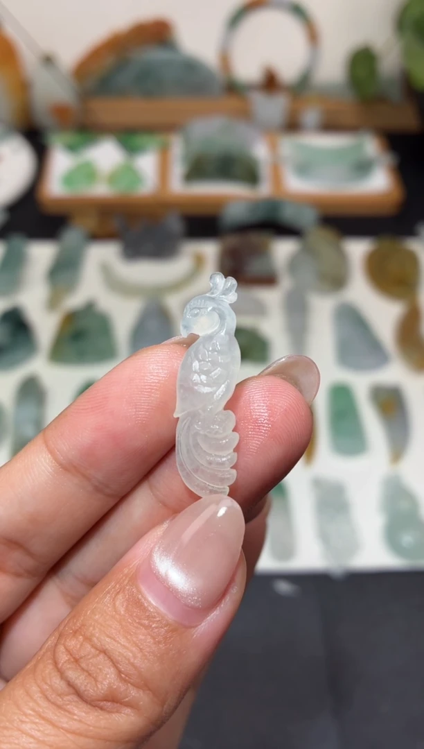 未镶嵌定制翡翠凤凰