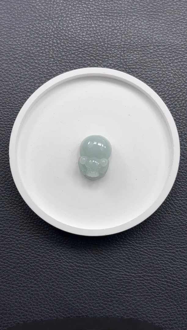 颈饰未镶嵌翡翠K497-621 小猪吊坠