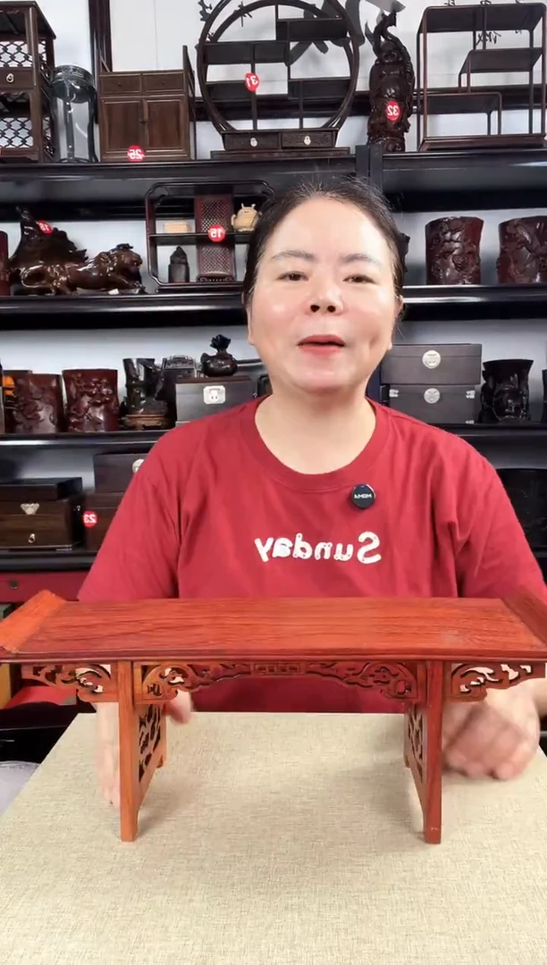 木红条案老李红木工艺品