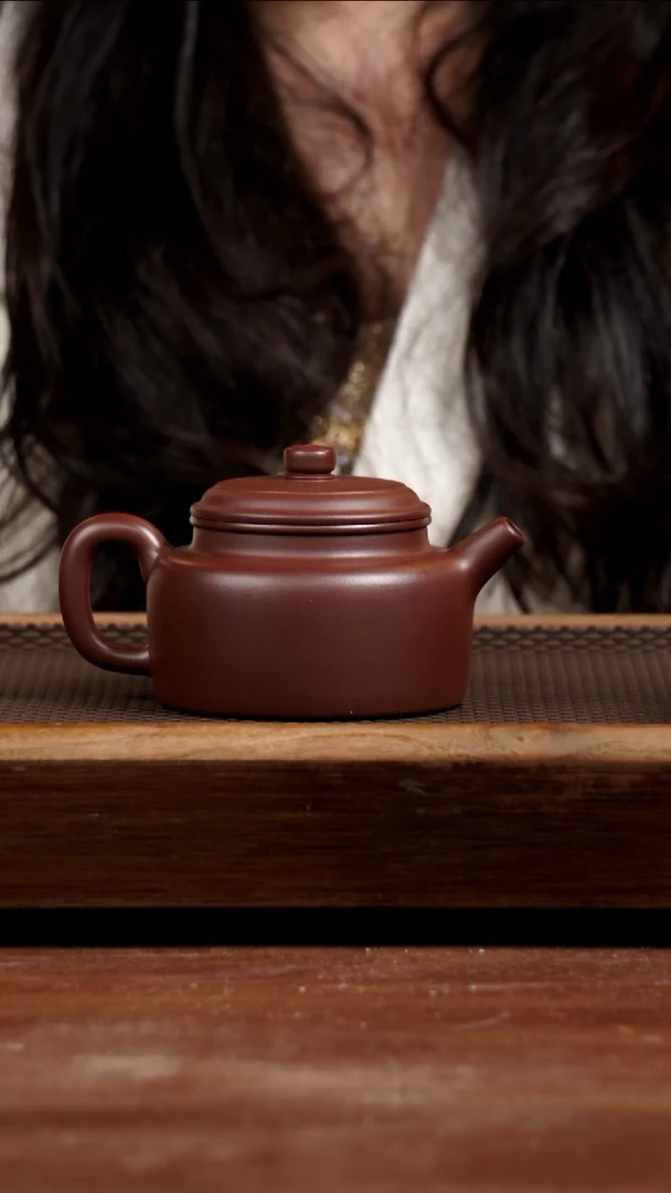 茶壶紫砂四号井紫泥德钟240CC