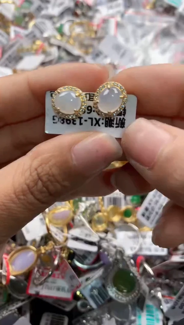 银S925镶嵌戒指翡翠888    2