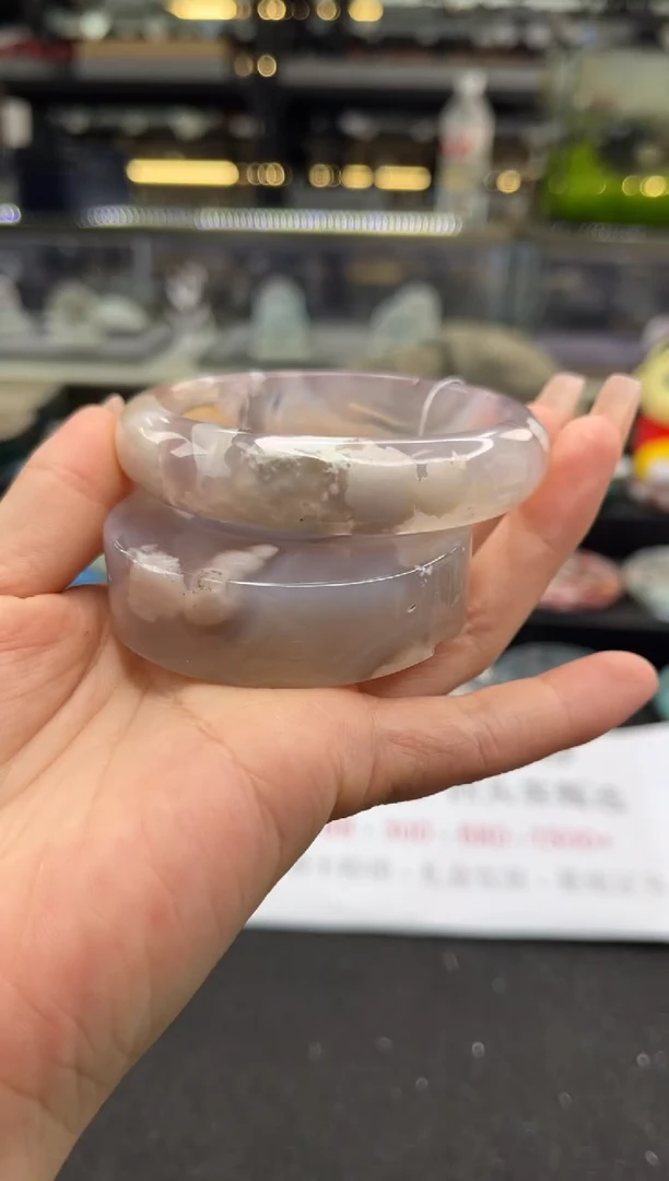 未镶嵌手镯石英质玉62圈口 （赠品镯心）3648532