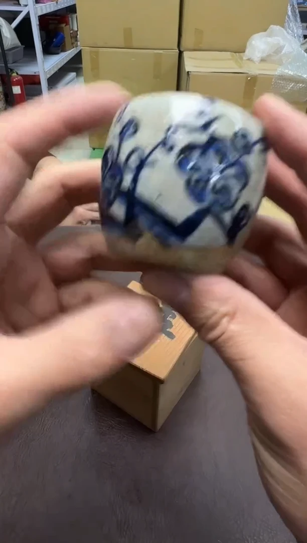 手工艺品钧瓷羽*432