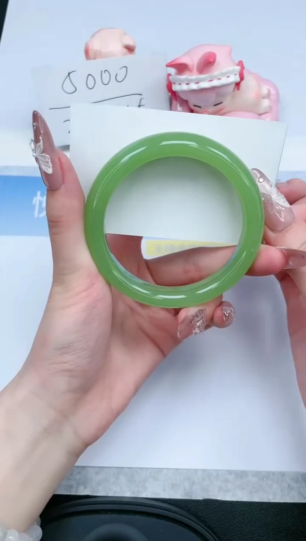 【闪购商品】石英质玉手镯未镶嵌43-60.1