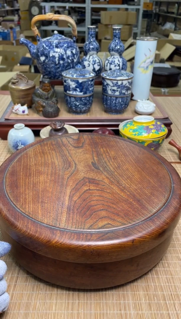 103号实木茶仓中古物品谨慎参拍直播链接