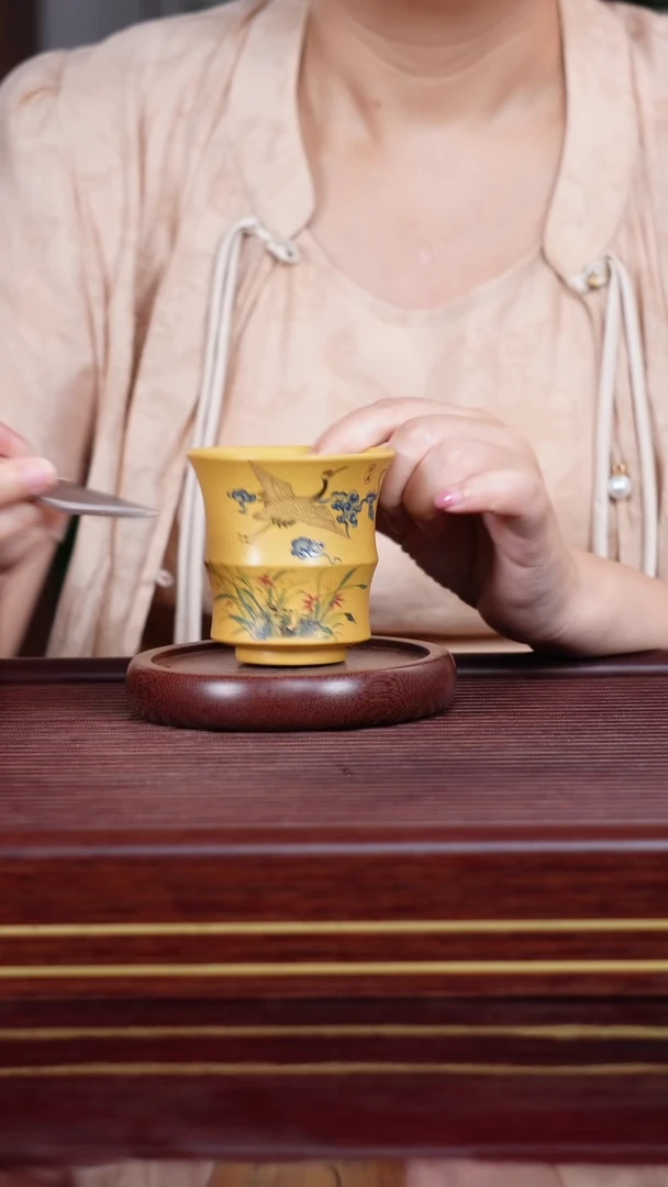 茶杯紫砂宜兴原矿紫砂主人杯