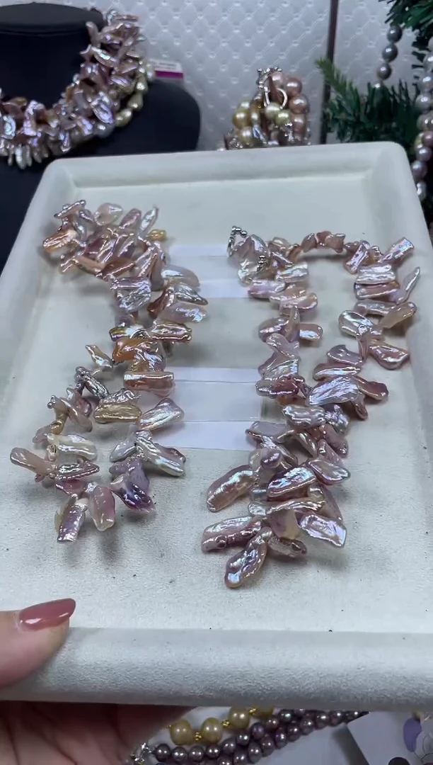 【闪购商品】淡水珍珠项链未镶嵌【纯恬珍珠】（多样性发货发一）