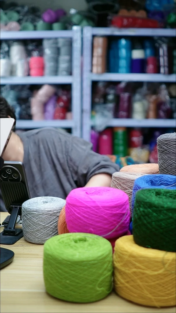 羊毛欢姐手编线839