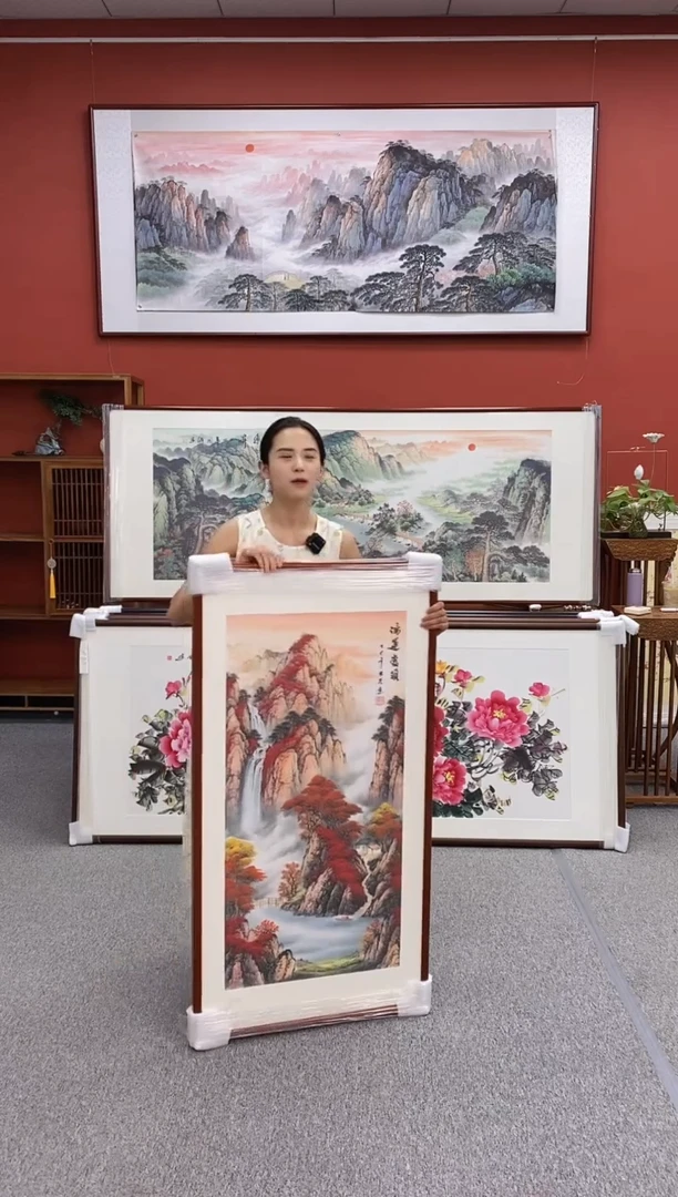 国画鸿运当头   125*65