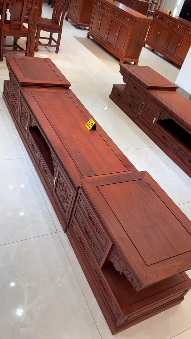 【闪购商品】花梨木类家具电视柜大果紫檀