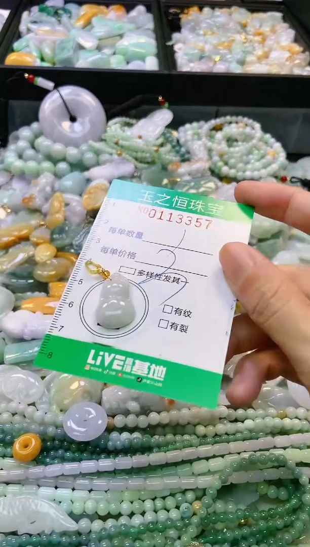 翡翠未镶嵌颈饰闪购0113357