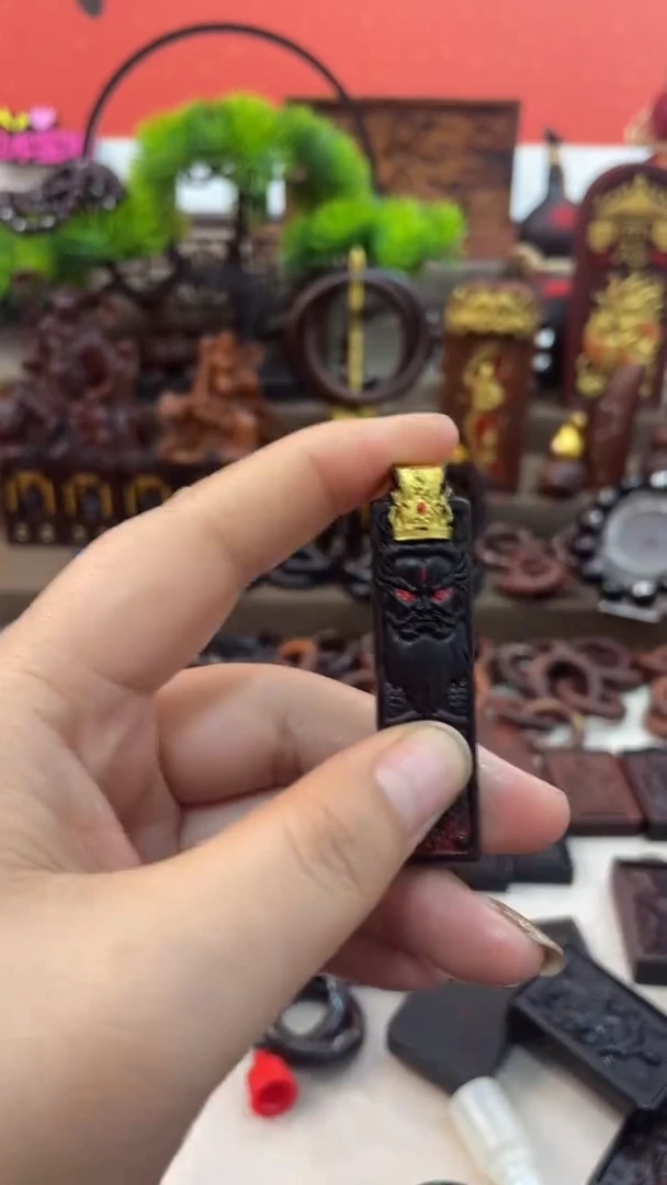 木上***鏡枣木玉化王灵官长条