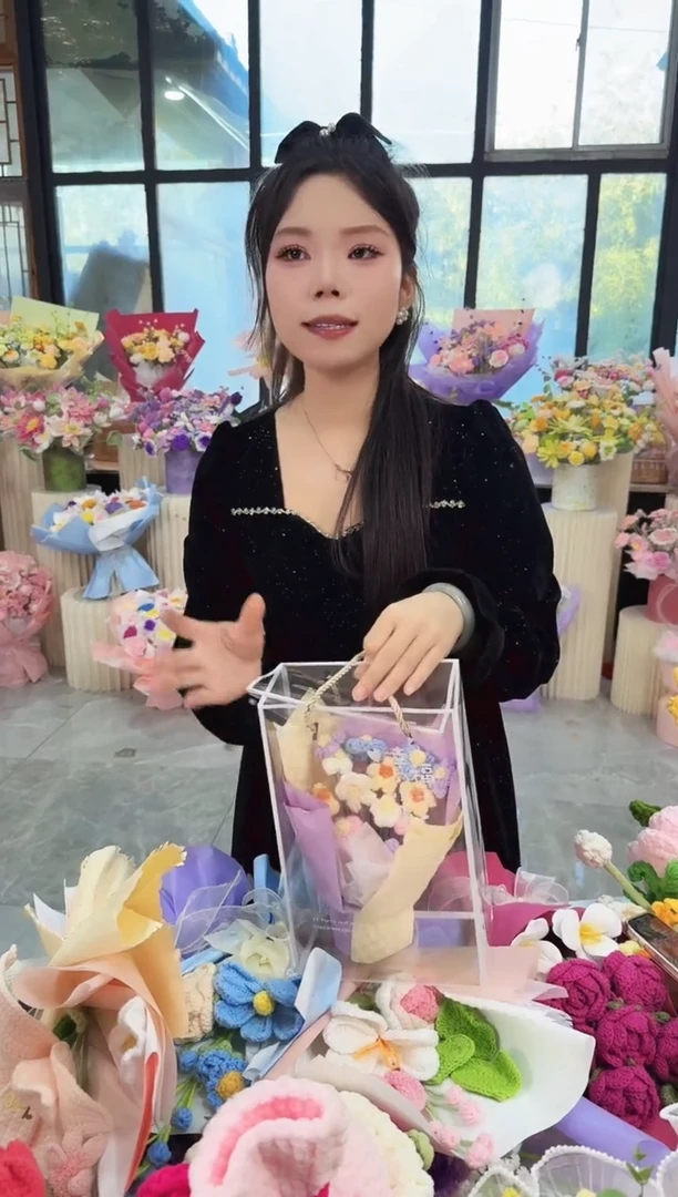 非遗手工定制花束，孤品清仓！！