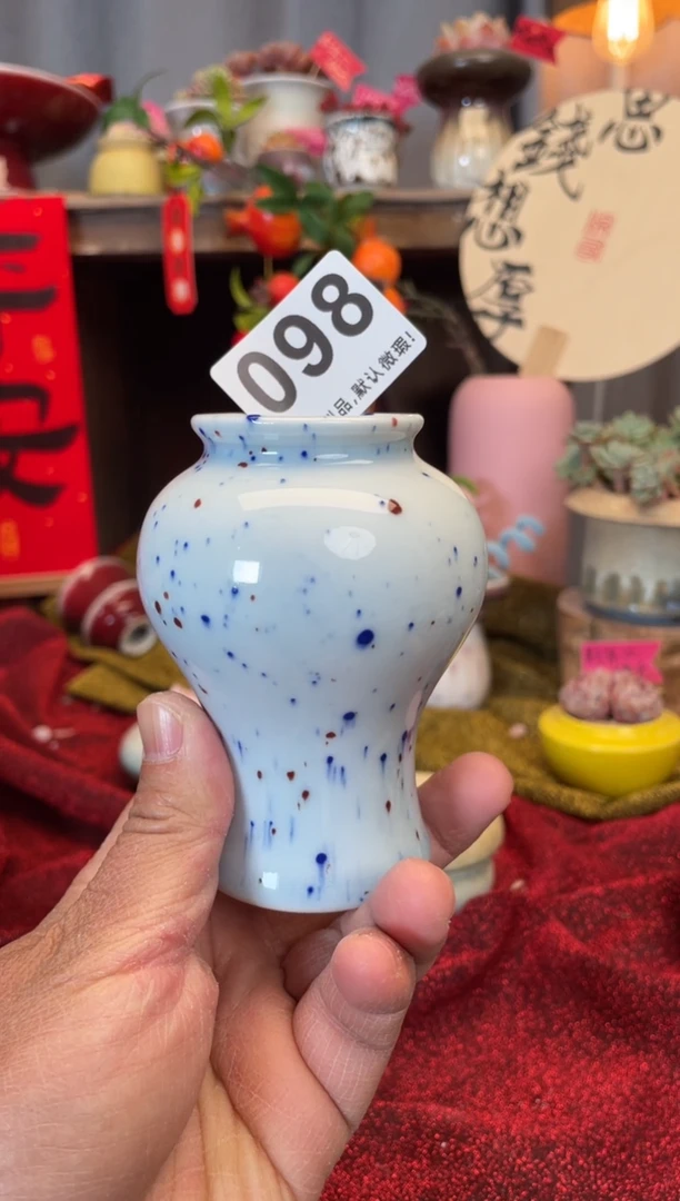 【闪购商品】摆件097知木小芳花盆