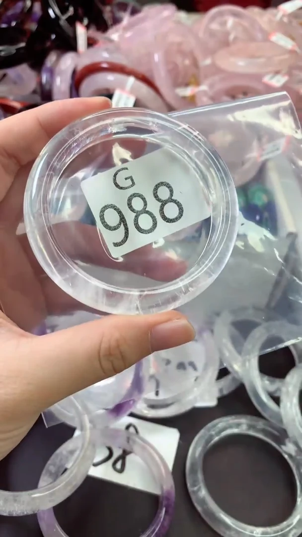 水晶手镯未镶嵌G988-54