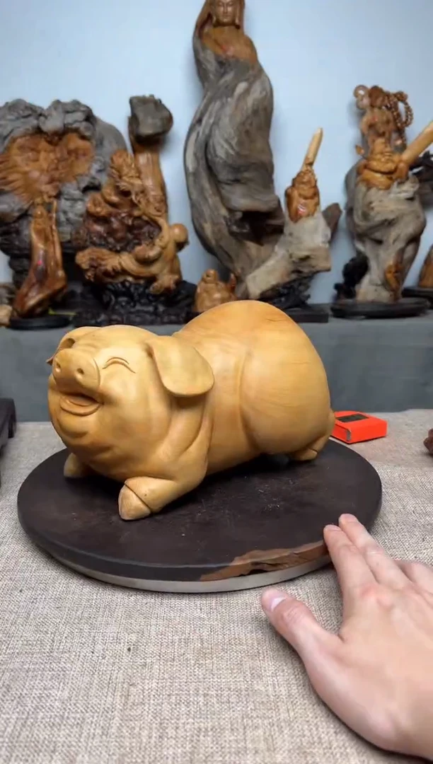 柏木（崖柏）崖柏雕刻件