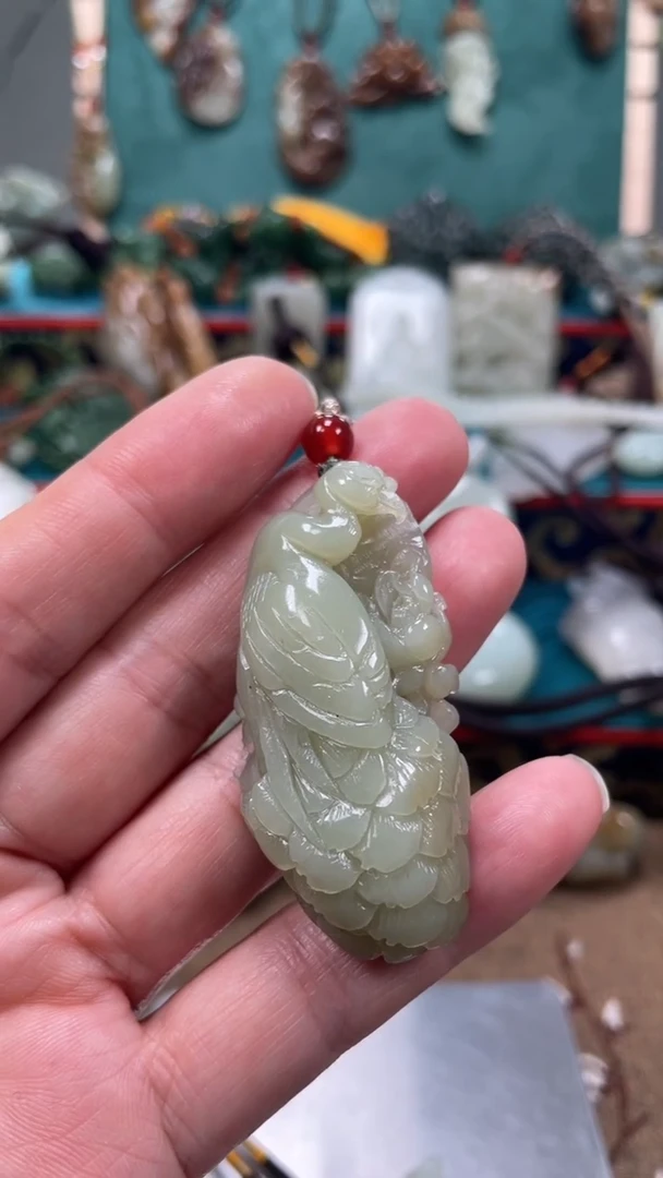 未镶嵌和田玉挂件0045