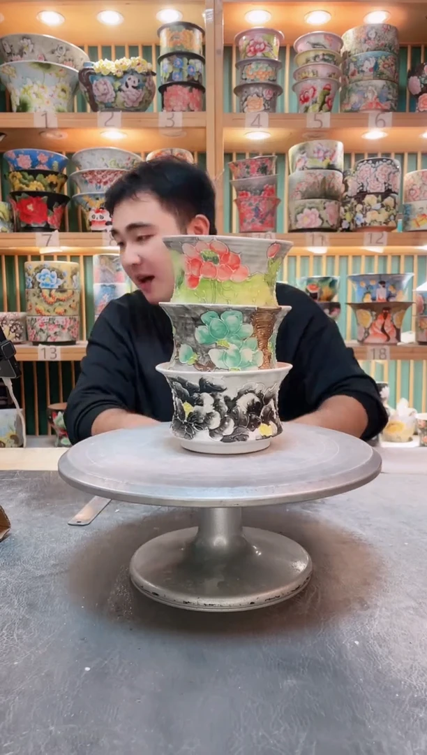 瓷片默认微瑕一物一拍1114-081-3个