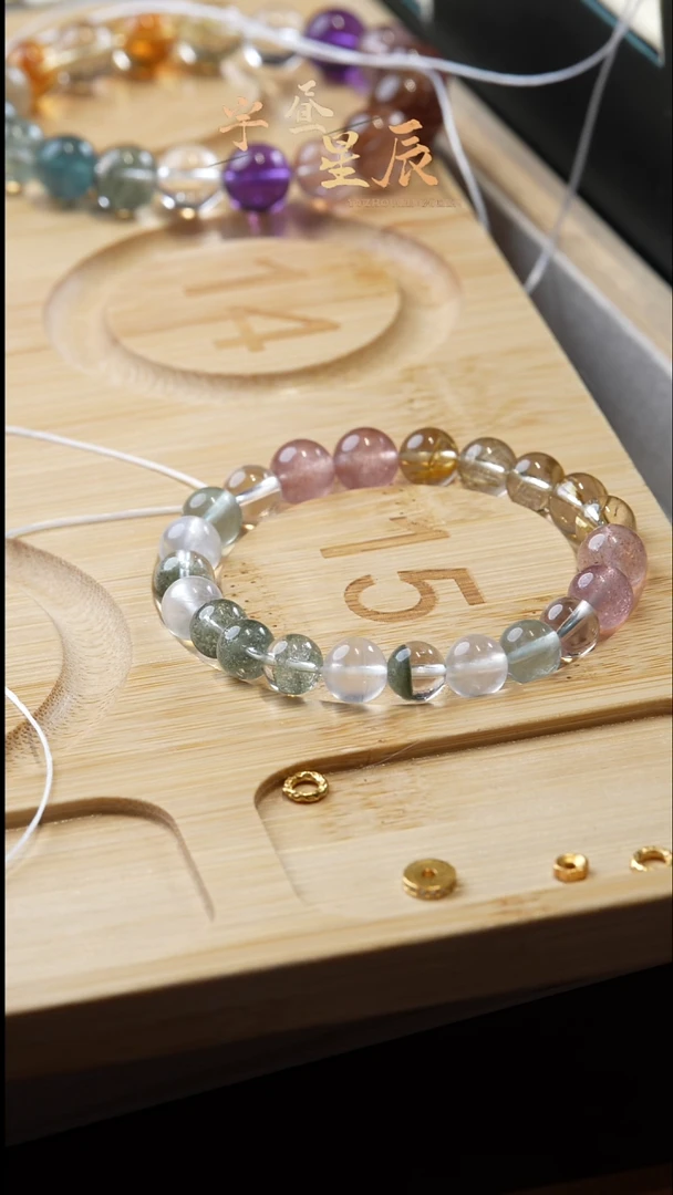 【闪购商品】水晶手链未镶嵌定制手串