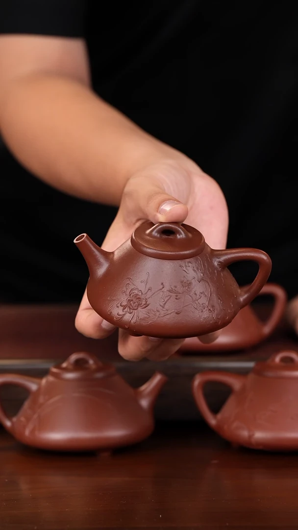 茶壶紫砂兔**耶徐壶记精品紫砂壶