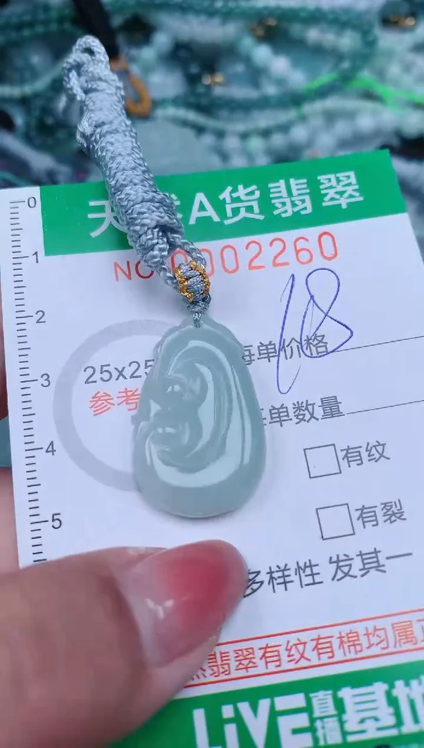 【闪购商品】翡翠颈饰未镶嵌.0002260