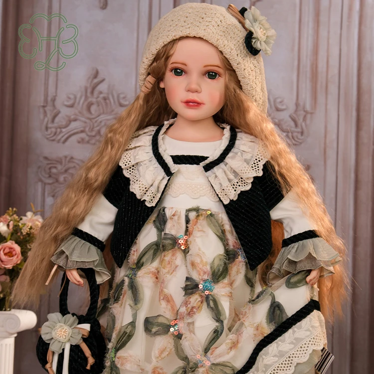 HK正版塑胶洋娃娃大号摆件纯手工安抚玩偶陪伴情人节送女友28006