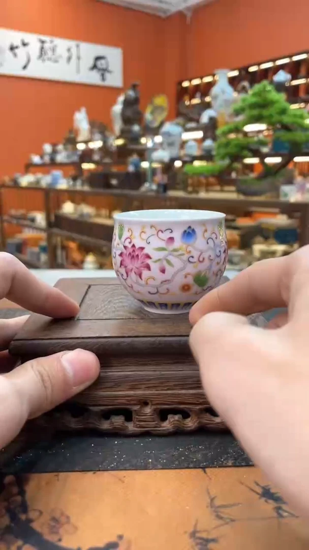 【闪购商品】@@@@@@@@@@@珐琅彩粉杯