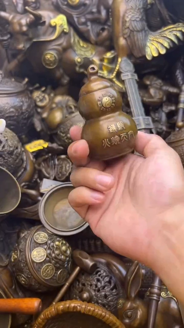 精美铜器，点击下单