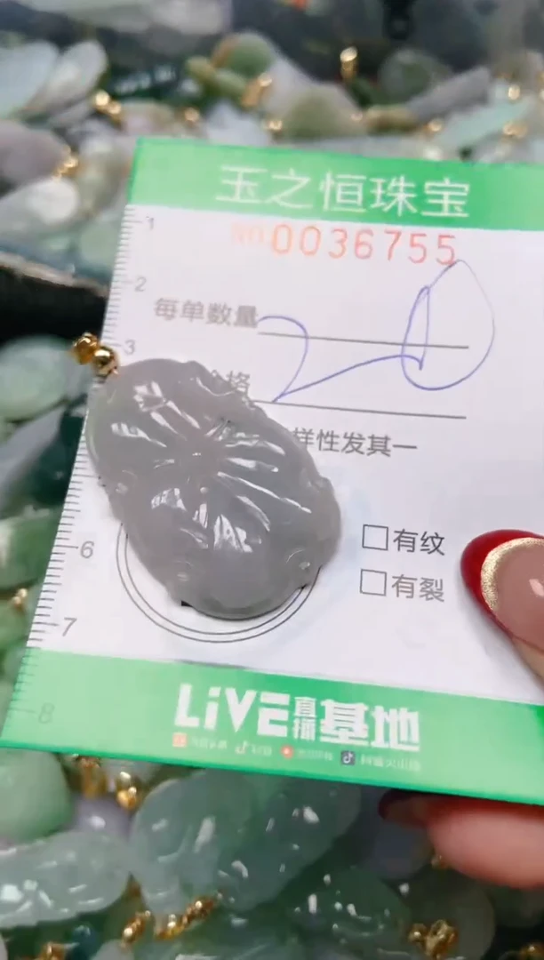 【闪购商品】翡翠颈饰未镶嵌闪购0036755