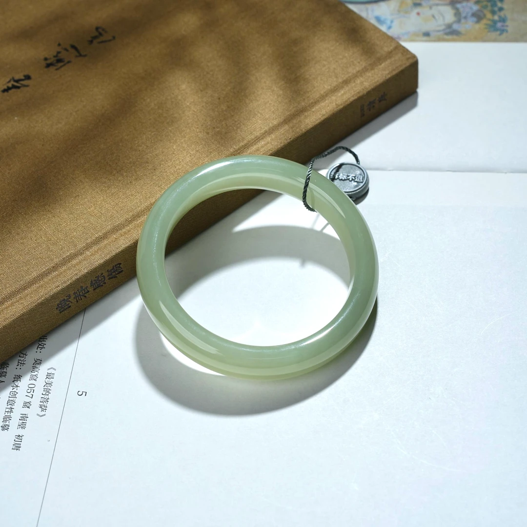 【缺货】和田玉冰晴水手镯 51-60