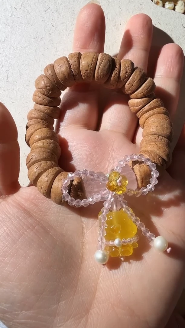 【闪购商品】蜜蜡手链未镶嵌蜜蜡小熊手链