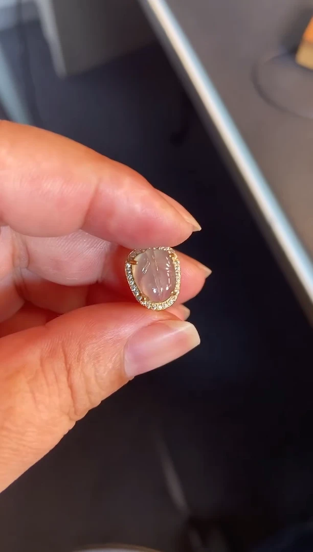 吊坠(不含链)银S925镶嵌翡翠1