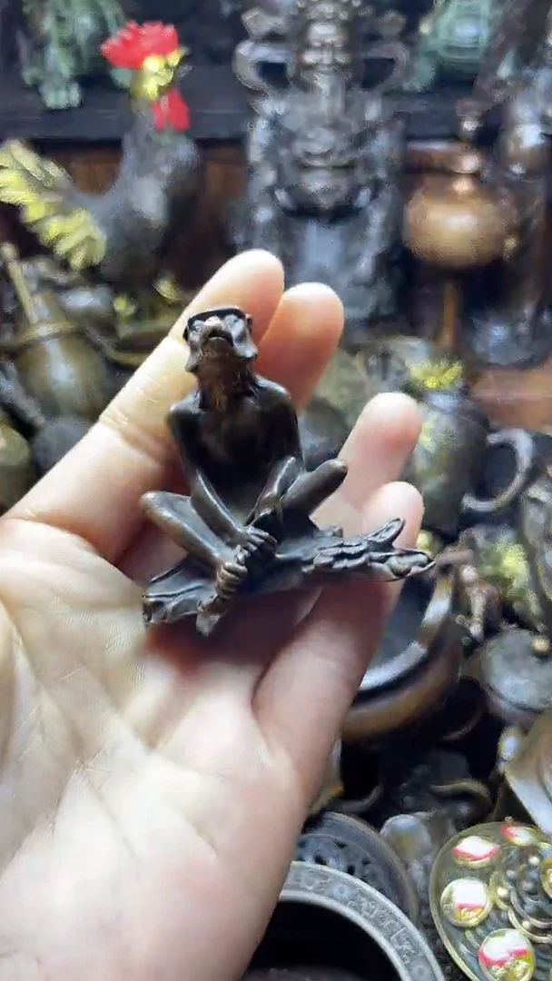 闪购链接，点击下单，有运费险，铜摆件