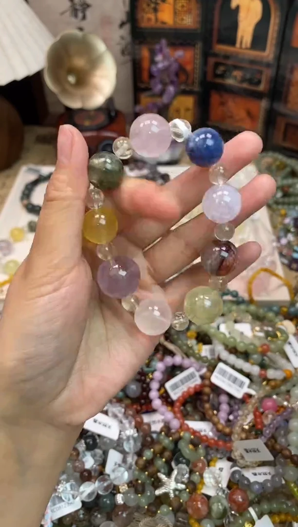 未镶嵌手链水晶123