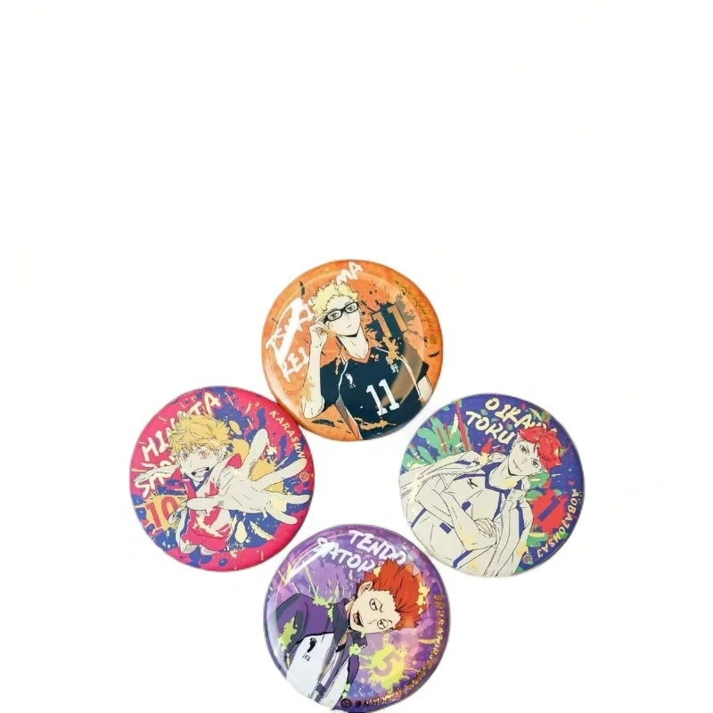 （小凛直播）排球少年烫金吧唧&音乐卡