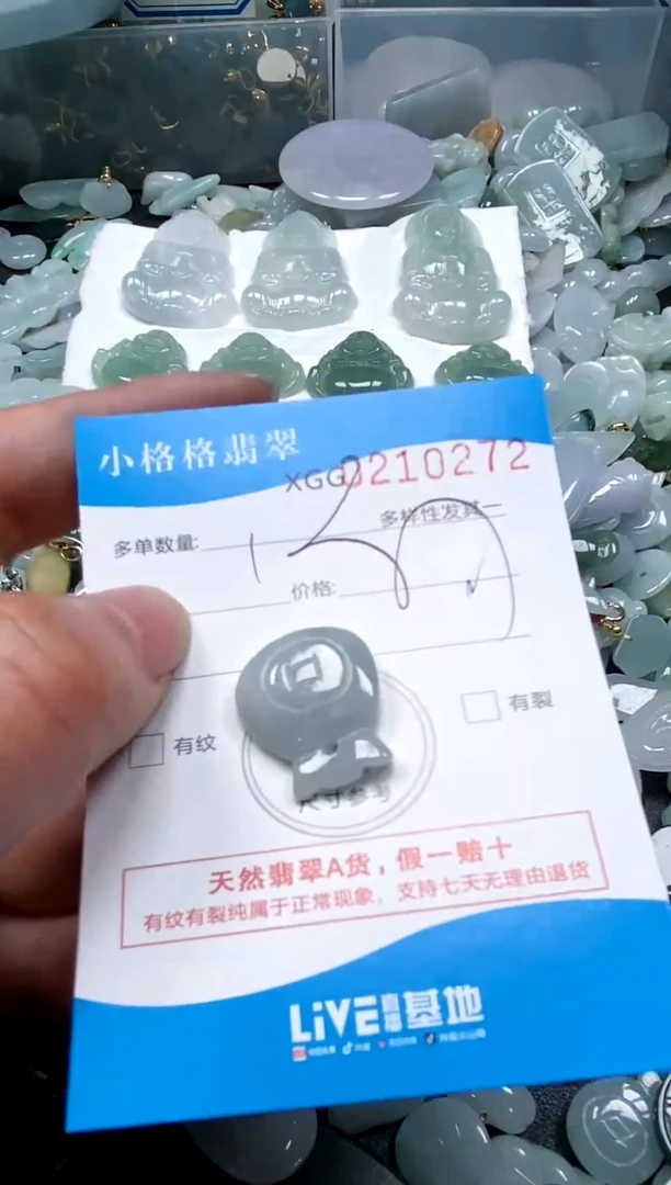 【闪购商品】翡翠颈饰未镶嵌闪购商品0210272