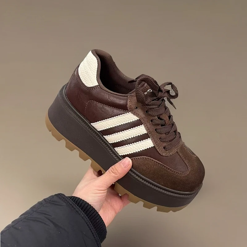 1430-B1-运动休闲鞋2024秋季新款厚底潮