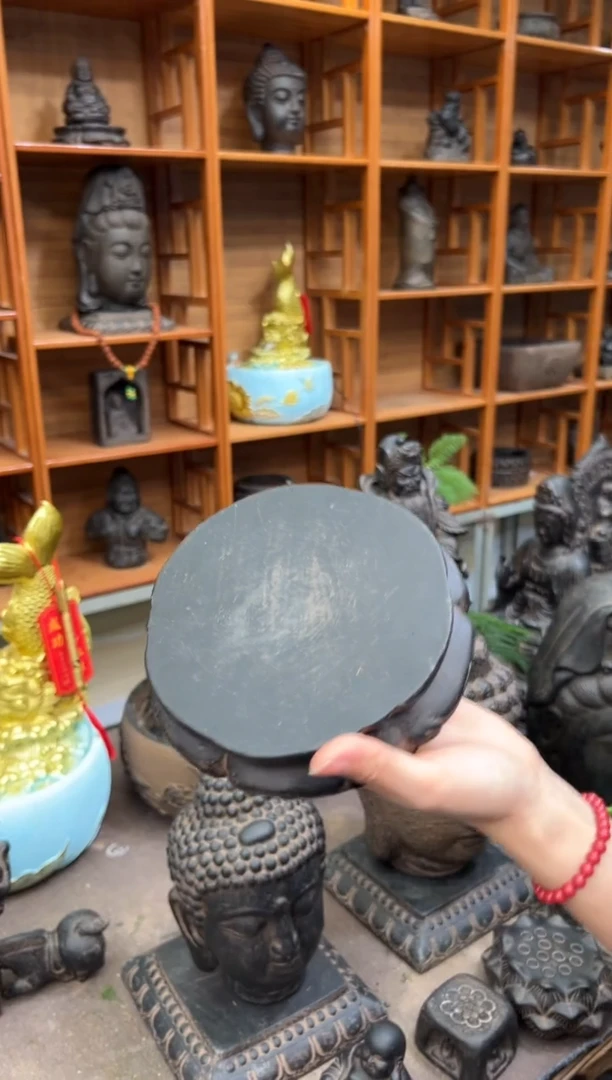 陶土【火山泥】金箍坛底座