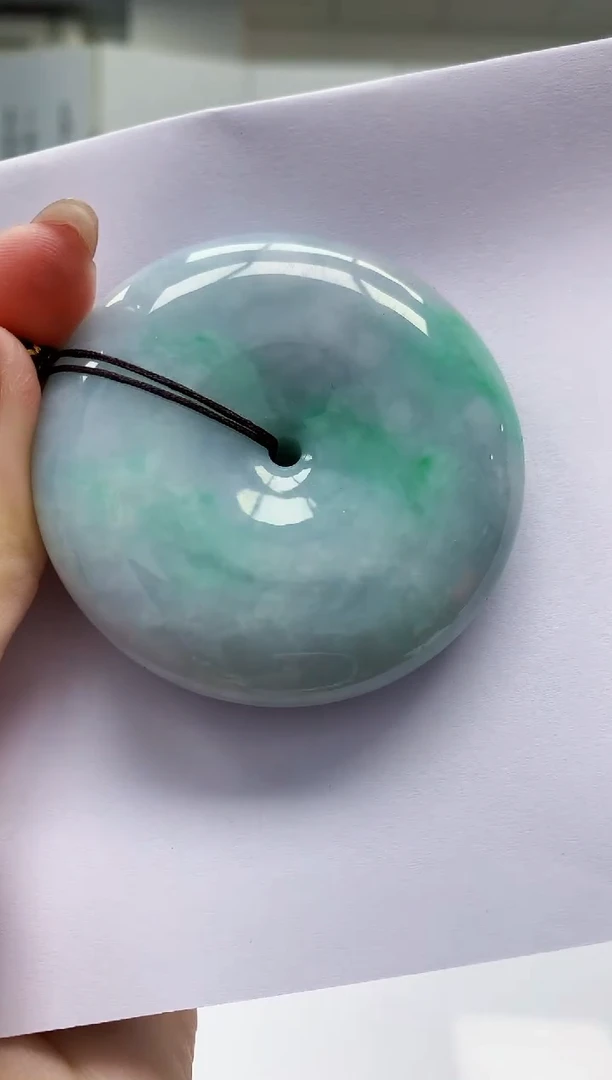 【闪购商品】定制翡翠未镶嵌4852jw-毛货挂件55